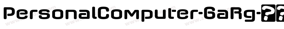 PersonalComputer-6aRg字体转换