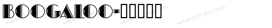 BOOGALOO字体转换