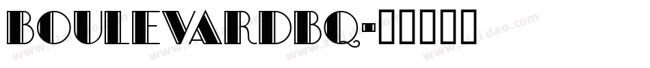 BoulevardBQ字体转换