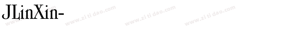 JLinXin字体转换