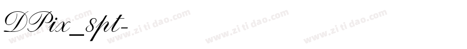DPix_8pt字体转换