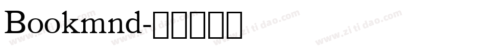 Bookmnd字体转换