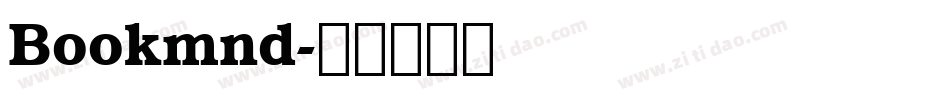 Bookmnd字体转换