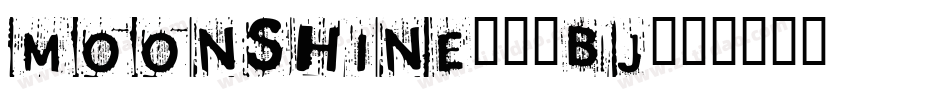 Moonshine-90Bj字体转换