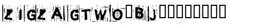 Zigzagtwo-Bj65字体转换