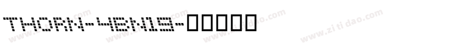 Thorn-4Bn19字体转换