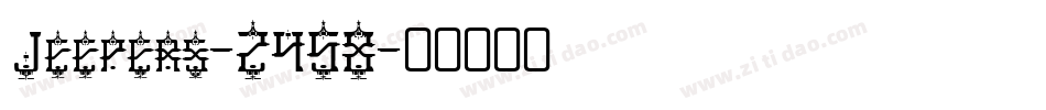 Jeepers-2458字体转换