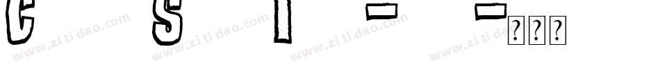 ChildrenStoriesItalic-ggop字体转换