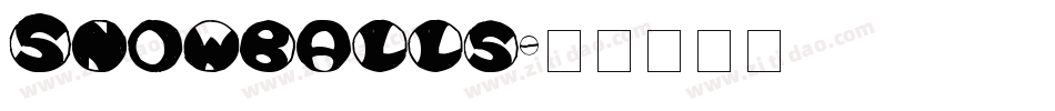 Snowballs字体转换