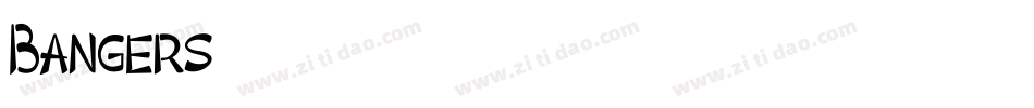 Bangers字体转换