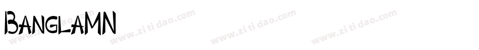 BanglaMN字体转换