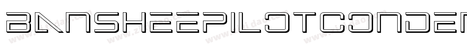 BansheePilotCondense字体转换