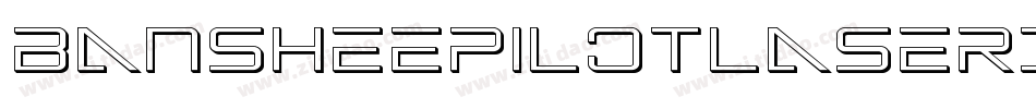BansheePilotLaserItalic-9l92字体转换