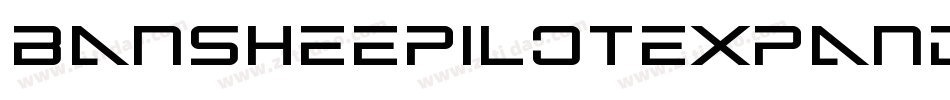 BansheePilotExpandedItalic-JLEK字体转换