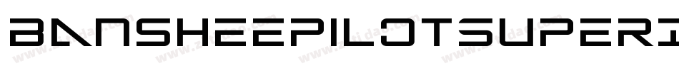BansheePilotSuperItalic-BK5w字体转换
