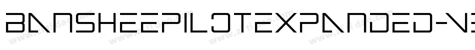 BansheePilotExpanded-V37e字体转换
