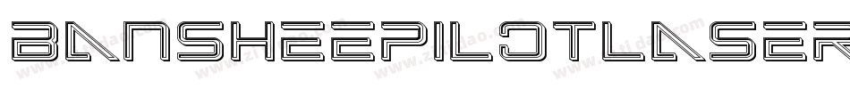 BansheePilotLaserItalic-9l92字体转换