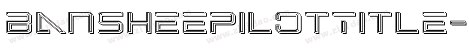 BansheePilotTitle-8JLn字体转换