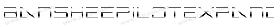 BansheePilotExpandedItalic-JLEK字体转换
