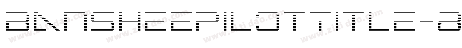 BansheePilotTitle-8JLn字体转换