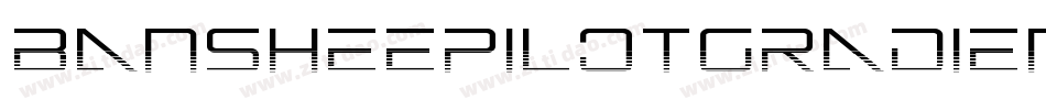 BansheePilotGradient-Gm0A字体转换