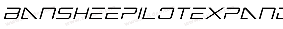 BansheePilotExpanded-V37e字体转换