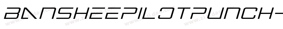 BansheePilotPunch-nPZO字体转换