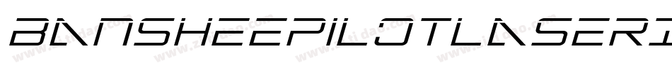 BansheePilotLaserItalic-9l92字体转换