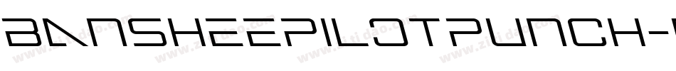 BansheePilotPunch-nPZO字体转换