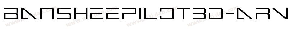 BansheePilot3D-aRVE字体转换