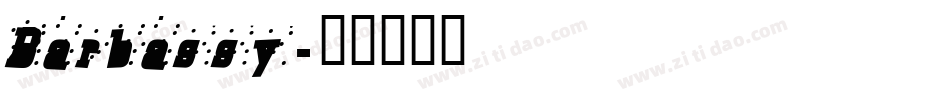 Barbassy字体转换