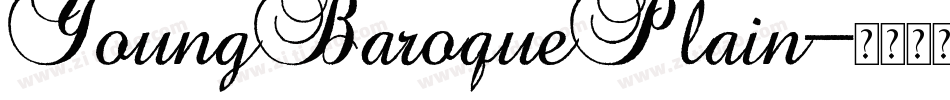 YoungBaroquePlain字体转换