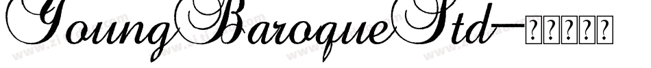 YoungBaroqueStd字体转换
