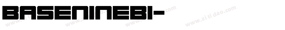 BaseNineBI字体转换