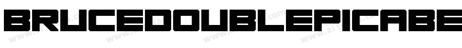 Brucedoublepicabeveled-ym45字体转换