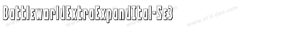 BattleworldExtraExpandItal-5e3z字体转换