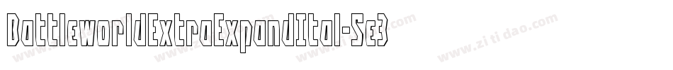 BattleworldExtraExpandItal-5e3z字体转换