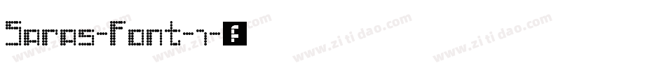 Saras-Font-1字体转换