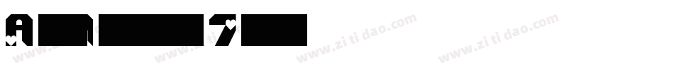 AlienMineItalic-rg27p字体转换