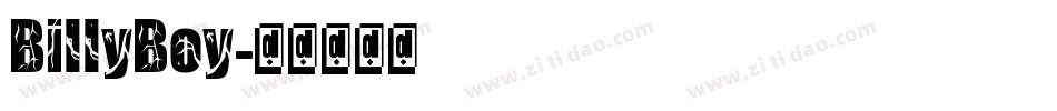BillyBoy字体转换