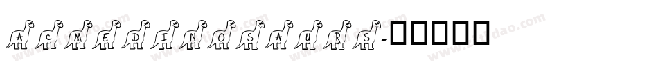 AcmeDinosaurs字体转换