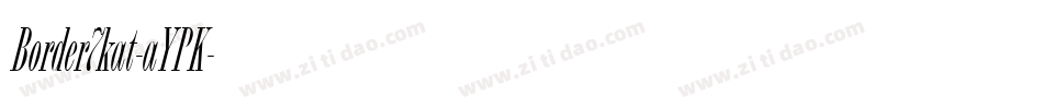 Border7kat-aYPK字体转换