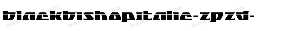 BlackBishopItalic-zPzD字体转换 BlackBishopItalic-zPzD字体转换