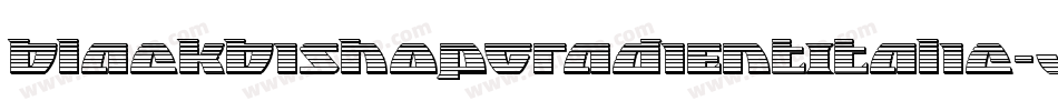 BlackBishopGradientItalic-JY7x字体转换 BlackBishopGradientItalic-JY7x字体转换