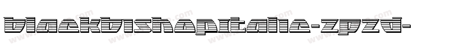 BlackBishopItalic-zPzD字体转换 BlackBishopItalic-zPzD字体转换