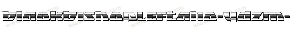 BlackBishopLeftalic-ydzM字体转换 BlackBishopLeftalic-ydzM字体转换
