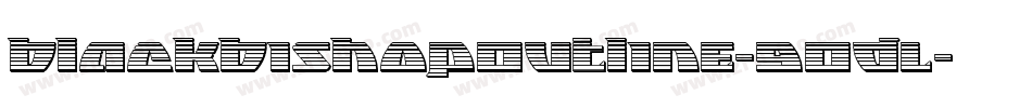 BlackBishopOutline-9ODL字体转换