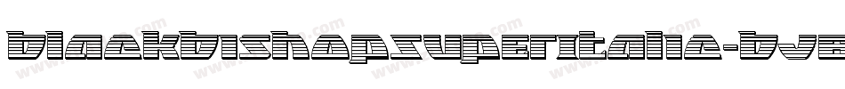 BlackBishopSuperItalic-BJ8x字体转换 BlackBishopSuperItalic-BJ8x字体转换