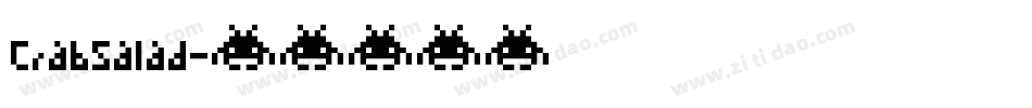 CrabSalad字体转换