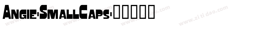 Angie-SmallCaps字体转换